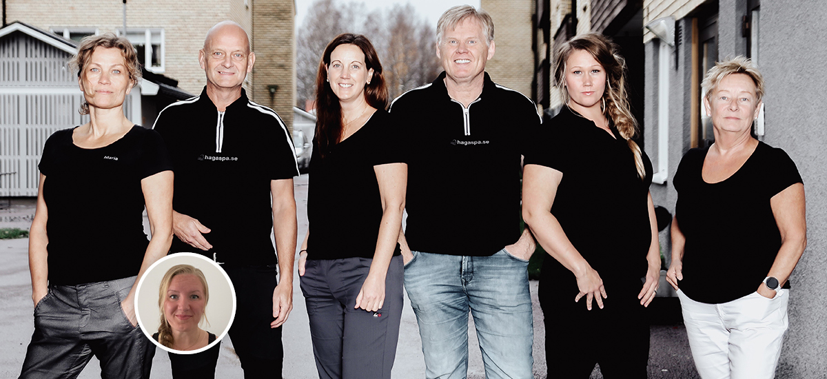 Personalen på Haga Spa & Hälsa